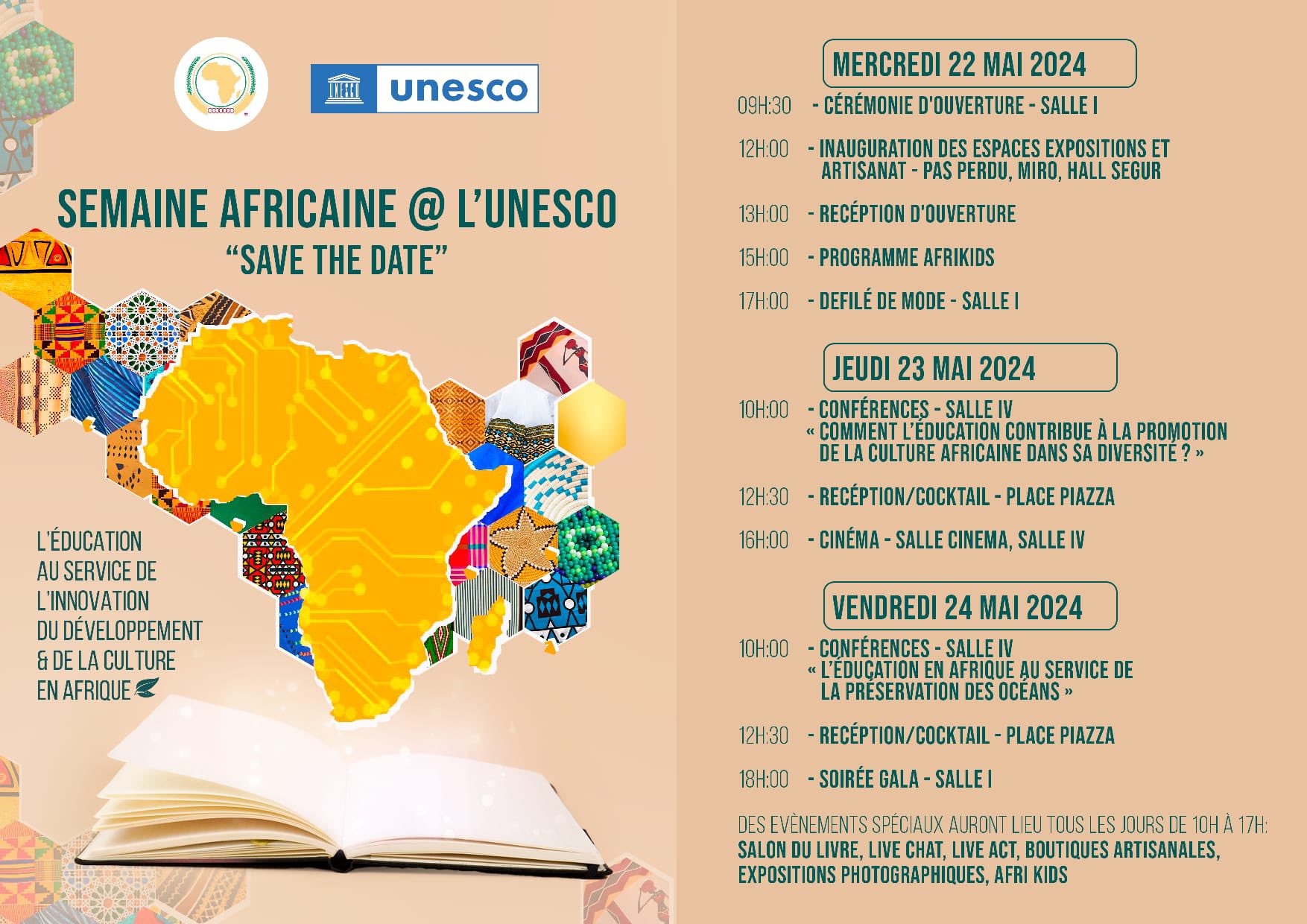 2024 05 22 1 1 La semaine Africaine à lUNESCO du 22 au 24