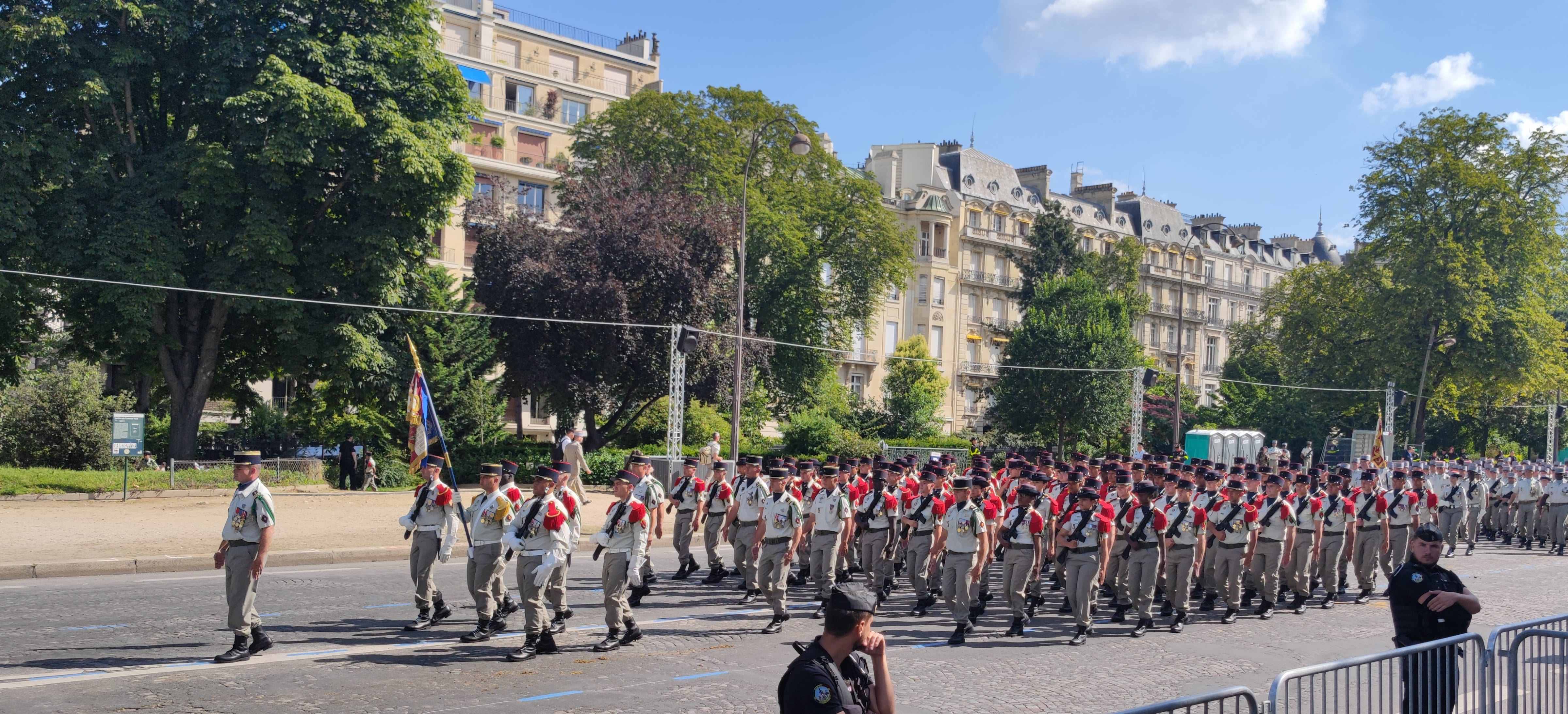 2024 07 14 53 2 2 Défilé militaire 3e régiment dartillerie de Marine comp 2